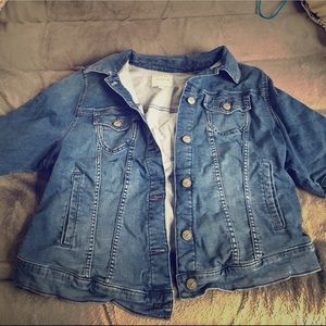 Denim blazer
